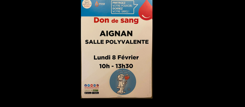 Stand de DSNA au marché le 1er février à Aignan 