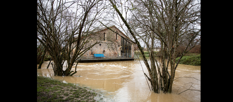 Un moulin à eau datant du Moyen-Âge à Nogaro (mis à jour le 01.02.2021)