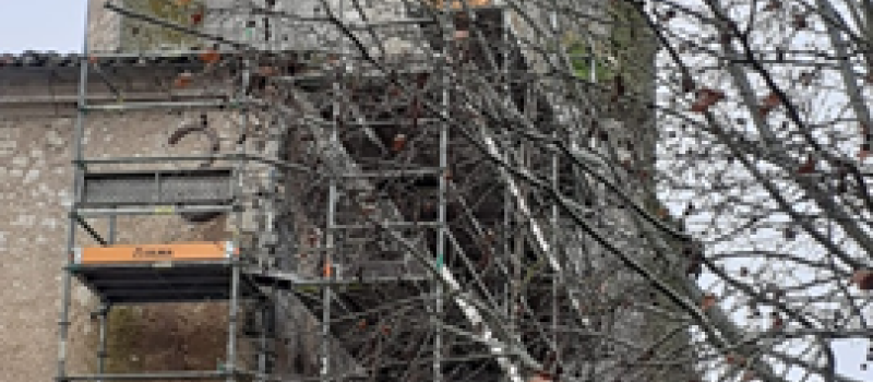 Travaux à l’église de Mauvezin