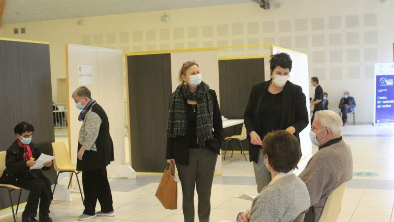 Ouverture du centre de vaccinations