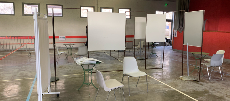 Tests RT PCR COVID-19 pour les enfants de l'école de Saint-Clar