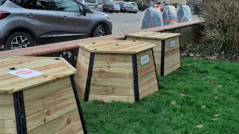 Une seconde aire de compostage collectif