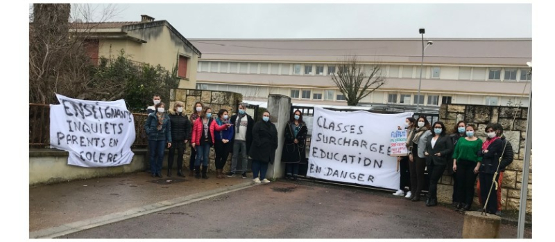 Inquiétudes et colère au collège Gabriel Séailles