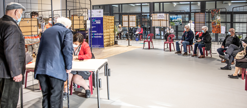 Vaccin et expo simultanés à Nogaro 