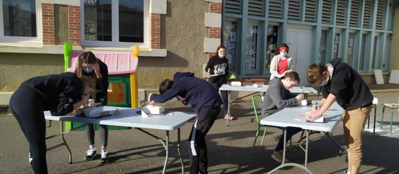 Les plus jeunes aussi s'intéressent à la bastide