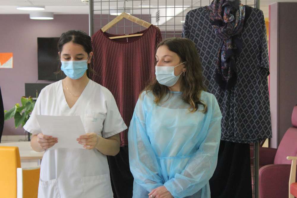Fekkar Fadwa et Amélie Dauga