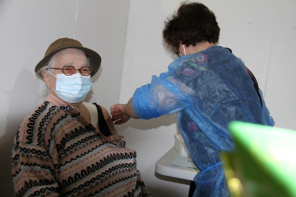 Plutôt content d'être enfin vacciné ! - Photo Marc Le Saux