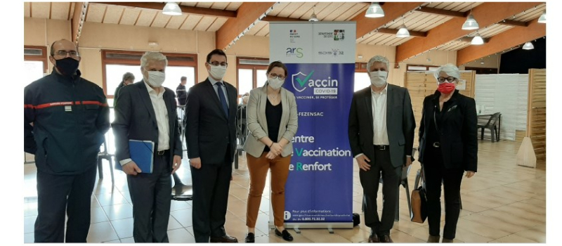 Accélération de la vaccination, dans le Gersaussi avec l’ouverture exceptionnelle du centre de Vic-Fezensac samedi 
