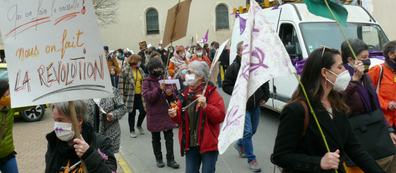 Des femmes mises à l'honneur lors de la manifestation des droits des femmes