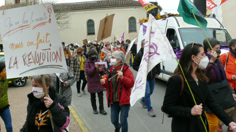 Des femmes mises à l'honneur lors de la manifestation des droits des femmes