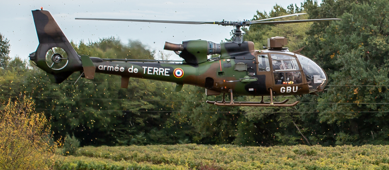 Des exercices d’hélicoptères de combat à Nogaro  