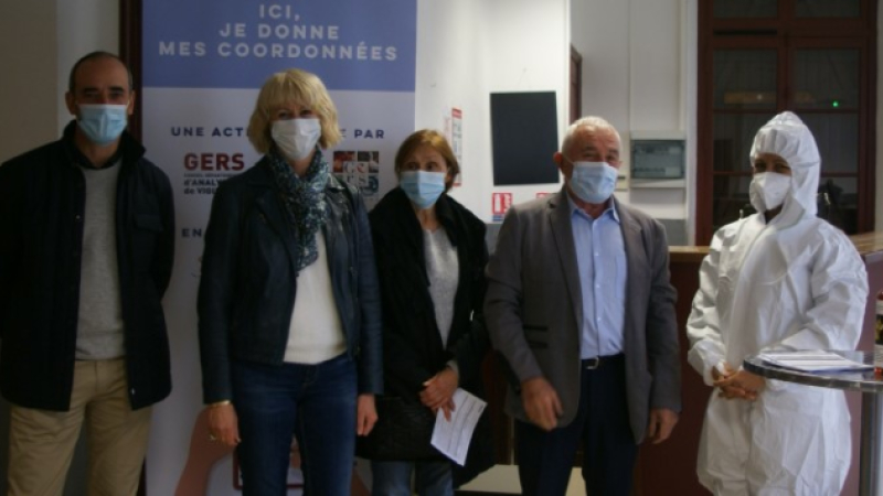 Dépistage Covid : Le bus test du Conseil Départemental a fait étape à Lannepax et à Saint Paul de Baïse