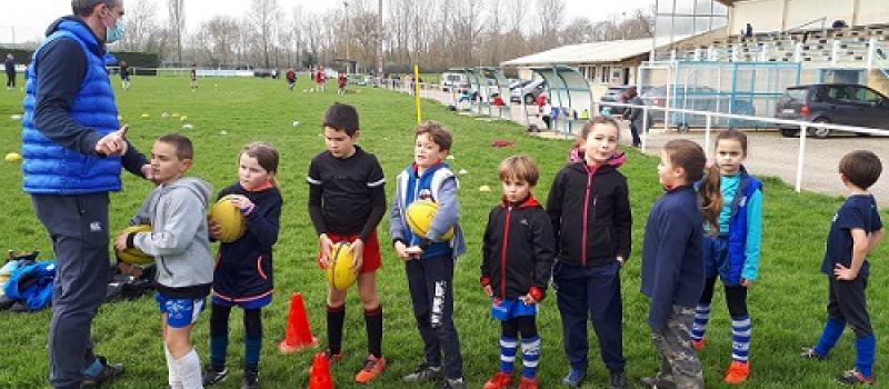Les moins de 8 ans de la RSM en pleine forme 