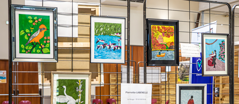 Encore de nouveaux tableaux au vaccinodrome de Nogaro 