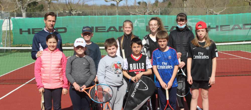 L’école de tennis se porte très bien