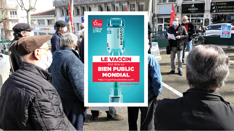 Le vaccin doit être un bien public mondial : exigeons la levée des brevets !