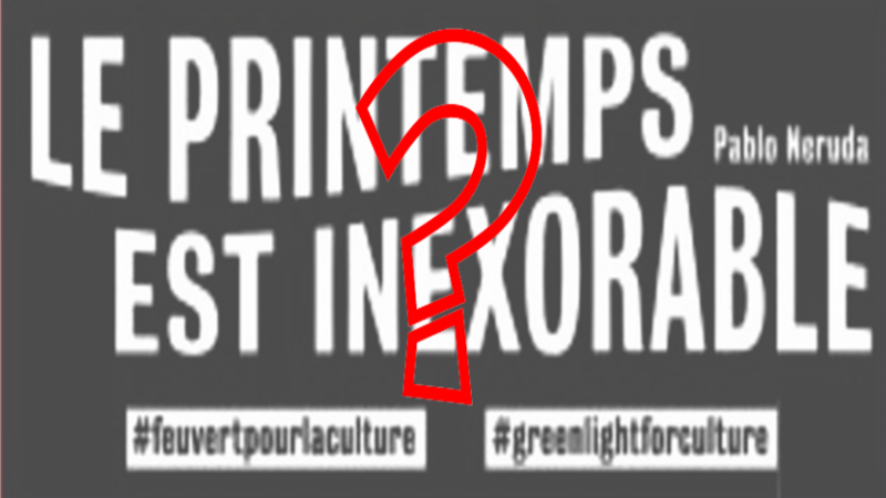 « Pour une revoyure pour la réouverture des lieux culturels »