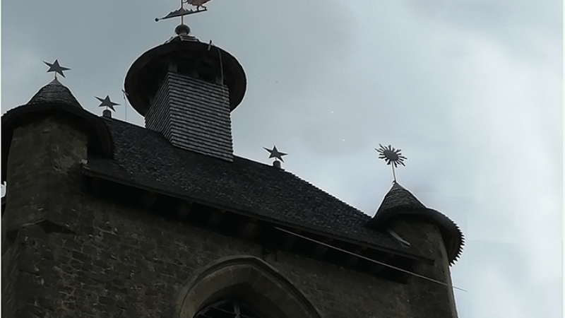 L'église Sainte Marie retrouve son Coq-Girouette