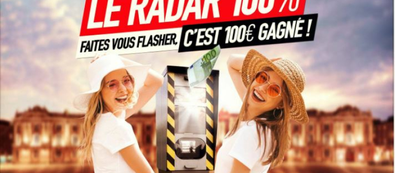 Le marché animé par 100 % Radio