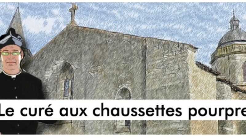 Le petit monde de Vic : Le curé aux chaussettes pourpres