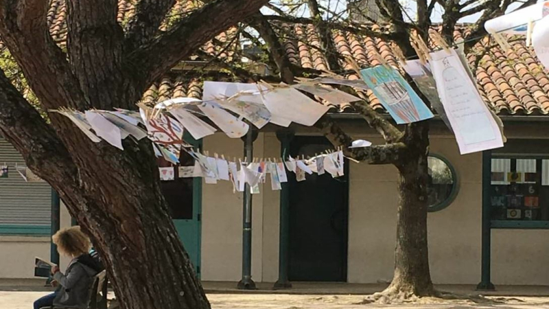 Les écoles ont fait leur " Grande Lessive "