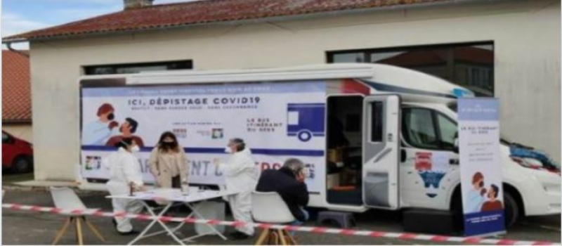 Tests PCR COVID -19 à deux pas de  chez vous