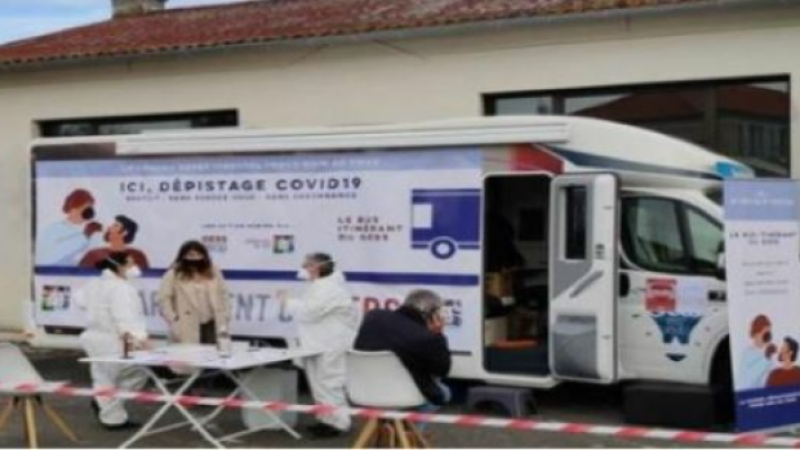 Tests PCR COVID -19 à deux pas de  chez vous