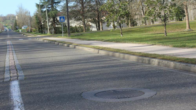 Réfection de la couche de roulement de la RN 524