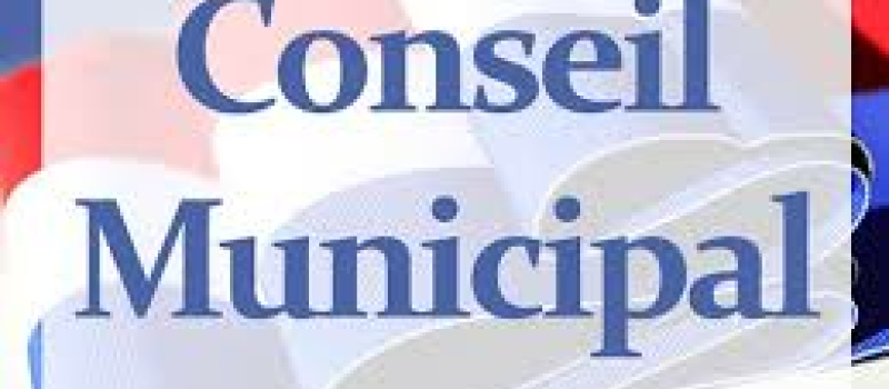 Réunion du conseil municipal