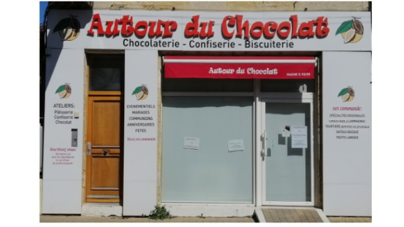 Sandrine, des bijoux au chocolat!