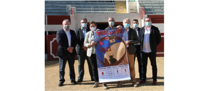 Cartels officiels Feria TOROS EN VIC - 10 et 11 juillet 2021