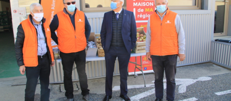 8ème livraison de denrées alimentaires par la région Occitanie