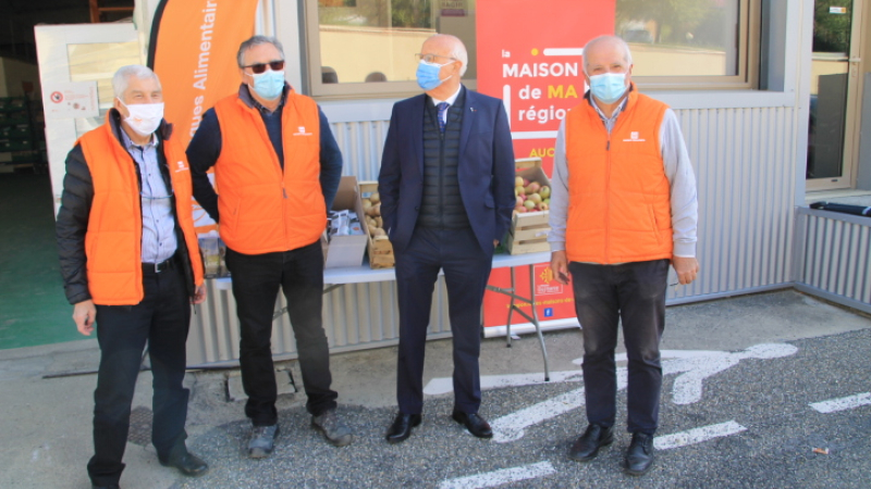 8ème livraison de denrées alimentaires par la région Occitanie