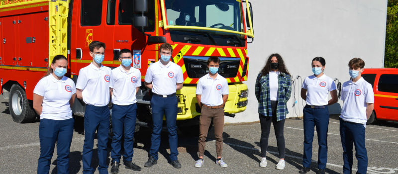 Le SDIS32 accueille 8 jeunes du Service National Universel I