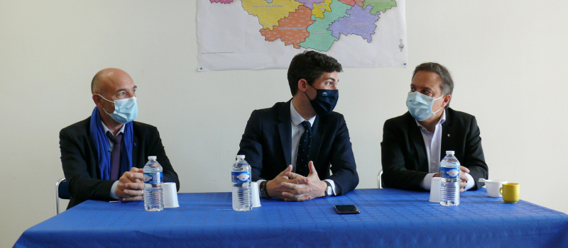 Elections régionales : Aurélien Pradié, Les Républicains, convaincu de créer la surprise avec la liste " Du courage pour l'Occitanie"