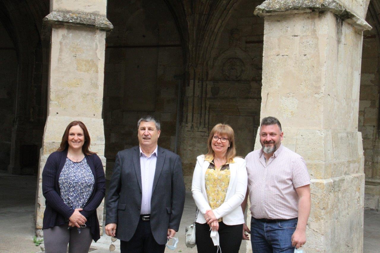 Quatre candidats, tous dynamiques - Photo Marc  Le Saux