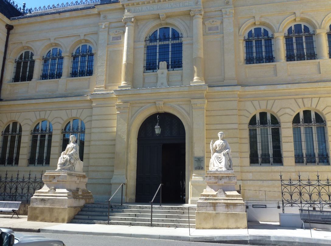 Le Palais de Justice, à Auch