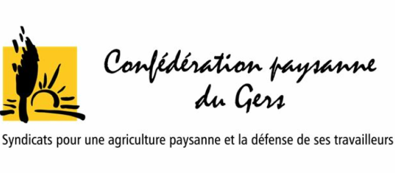 La confédération paysanne du Gers en colère