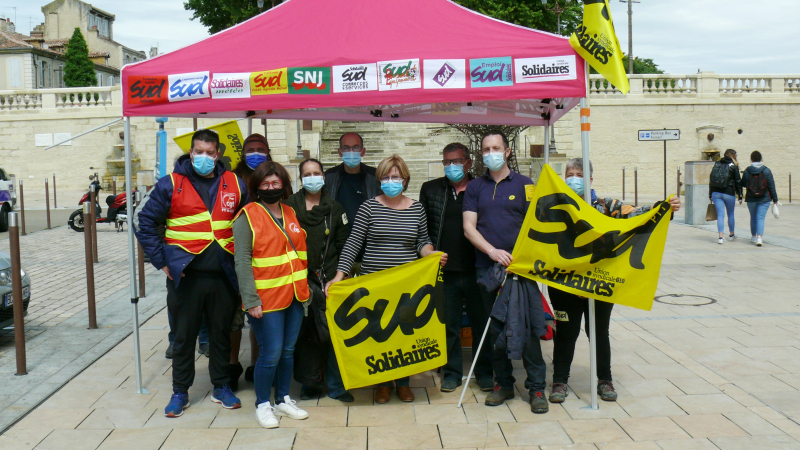 Les postiers manifestent, ils sont à bout de souffle