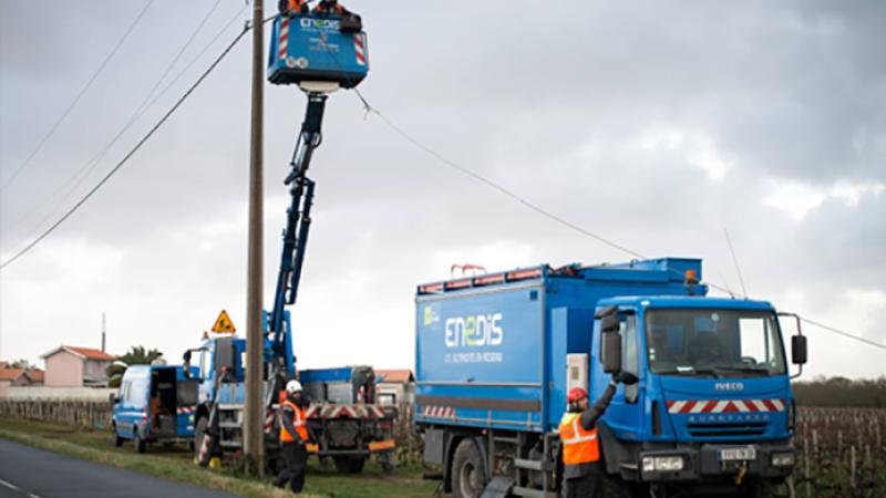 ENEDIS remet à neuf son réseau électrique