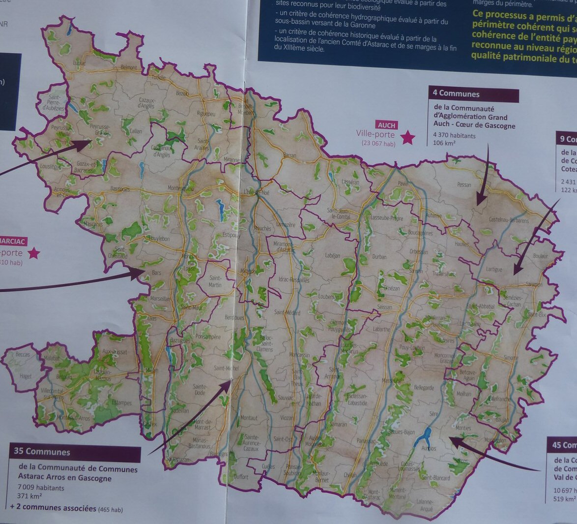 Un projet de  PNR Astarac  avec un  périmètre bien défini  