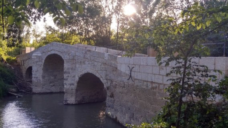 Restauration du pont d'Aurenque