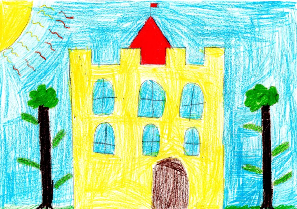 Au hasard, un dessin exposé dans la catégorie des 7-10 ans