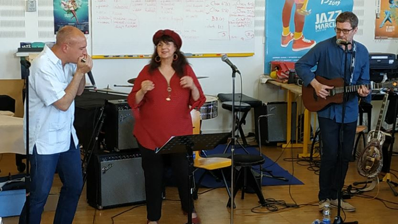 Concert de Blues au collège Aretha Franklin