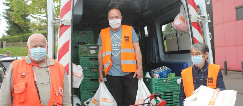 Ils ont collecté pour la Banque alimentaire