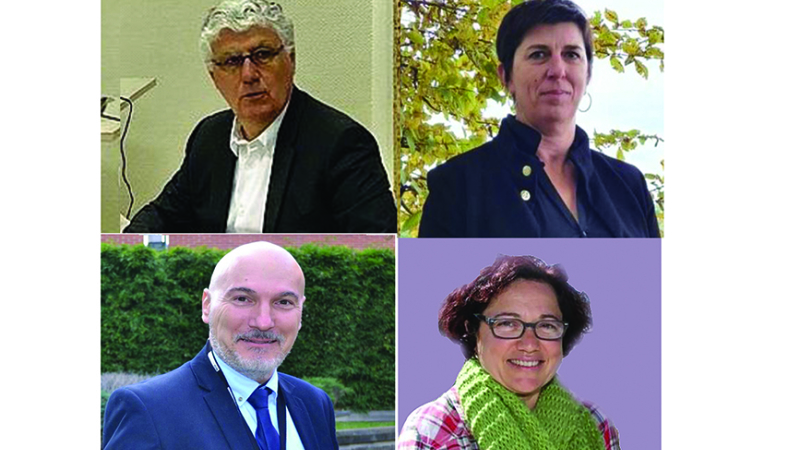 Elections départementales débat avec les têtes de liste.