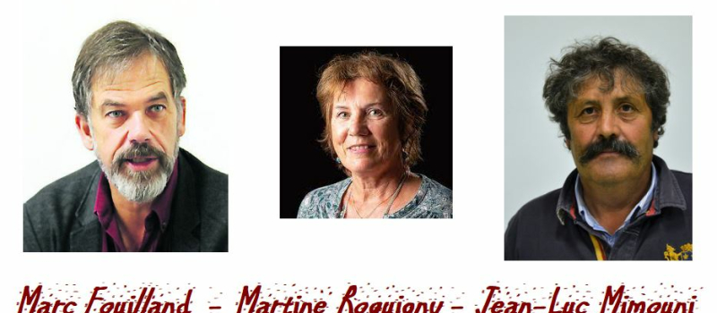 Trois personnalités au micro pour parler de la culture