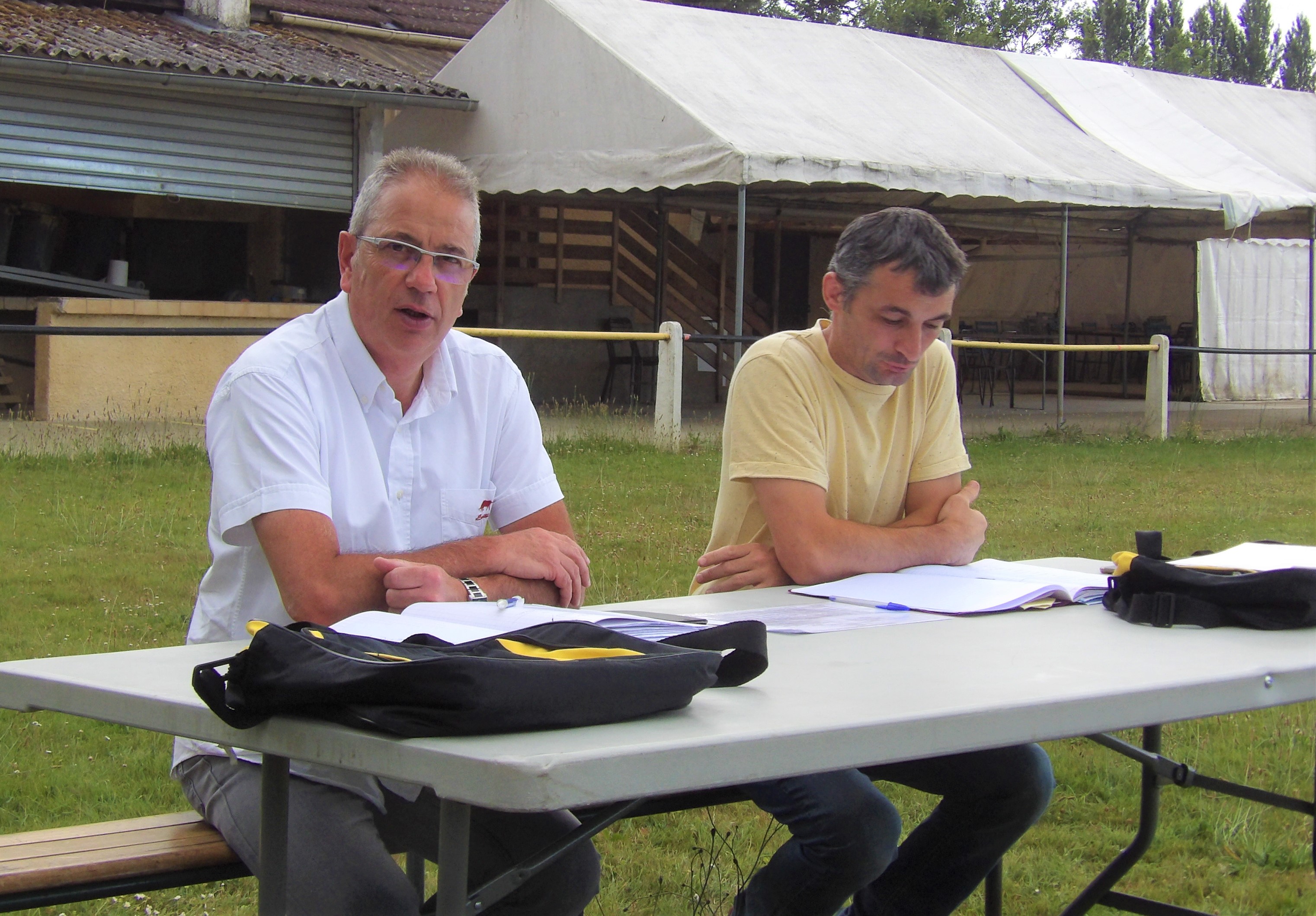 Olivier Pagés et Denis St-Jean les co-présidents en exercice