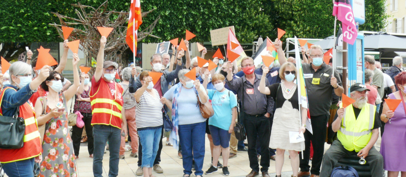 150 manifestants pour défendre "les libertés et contre les idées d'extrême droite"