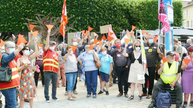150 manifestants pour défendre "les libertés et contre les idées d'extrême droite"
